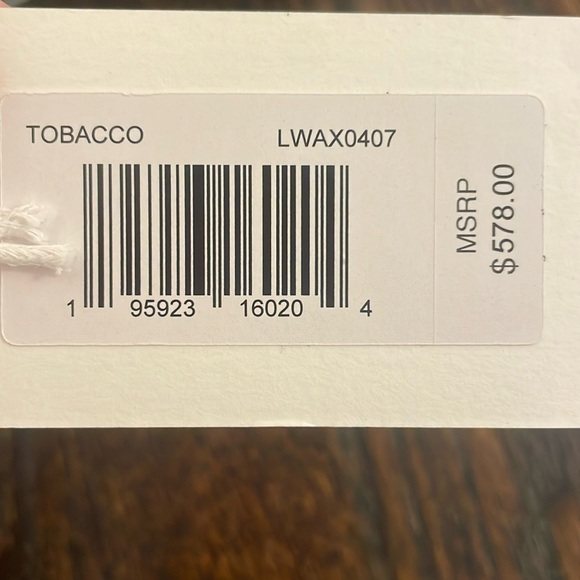 Frame double handle leather tote - Picture 3 of 5